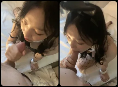 Thỏ con dam dang thích mút dương vật to