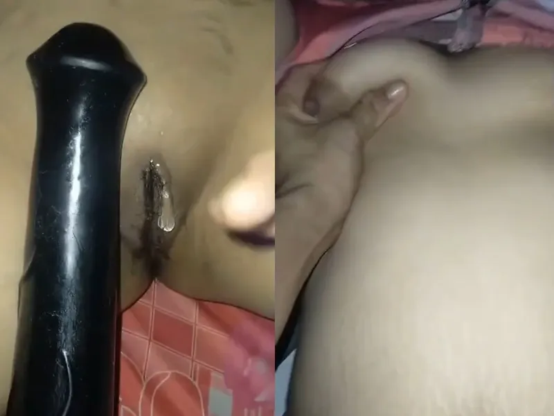 Bồ xinh tươi vú ngon bướm múp móc lồn bằng sextoy cực sướng